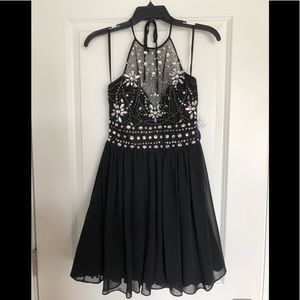 Black special occasion dress